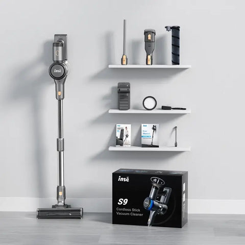inse s9 cordless vacuum with all the parts-inselife.com