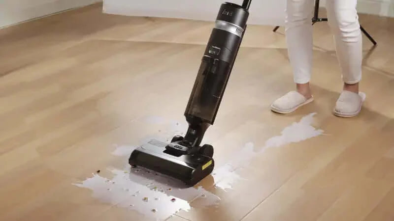 inse w5 cordless wet dry vacuum cleaner to pick up wet debris-inselife.com