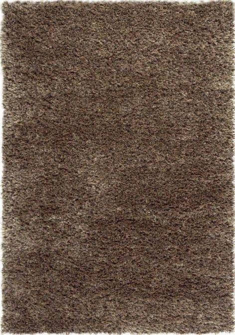 Chocolade Bruin Vloerkleed Hoogpolig Capia, 240x340