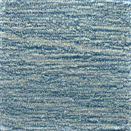 Wollen Vloerkleed Blauw Grijs Gemeleerd Kerala 2856, 160x230