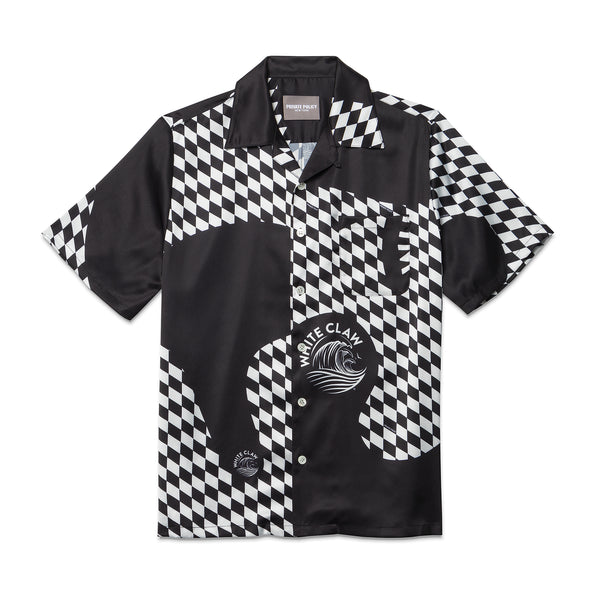 white claw private policy new york checker shirt