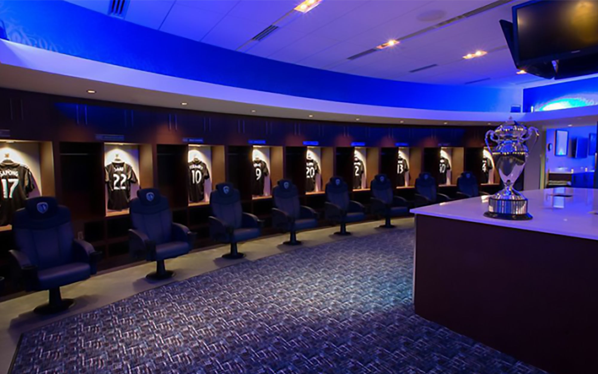 Locker Room Players Lounge Sporting Club Events