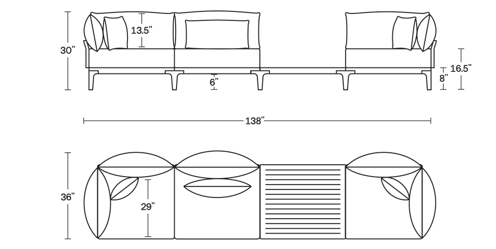 A product dimensions graphic