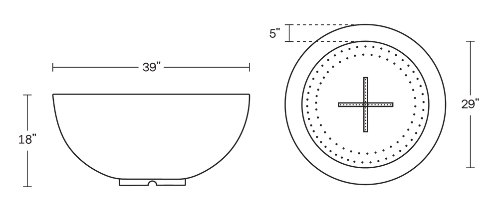 A product dimensions graphic