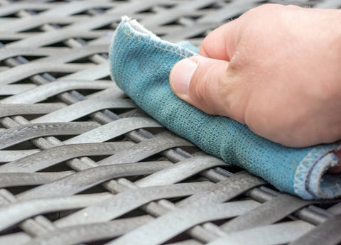 Cleaning outdoor wicker