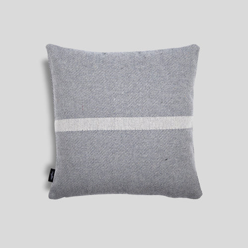 A studio photo of Glyph Throw Pillow Glyph Indigo / 20 x 20