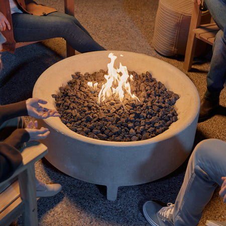 Rook Fire Table: A Concrete Fire Pit Table