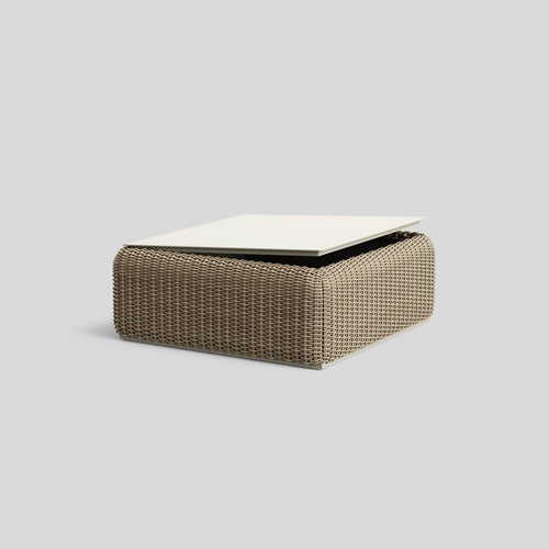A studio photo of Roundabout Coffee Table Natural Wicker