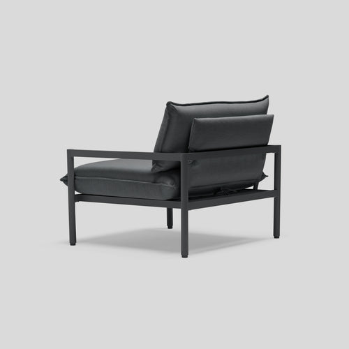 A studio photo of Terra Chair Charcoal