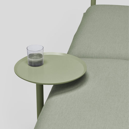 A studio photo of Terra Side Table Olive