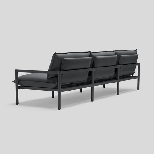 A studio photo of Terra Sofa Charcoal