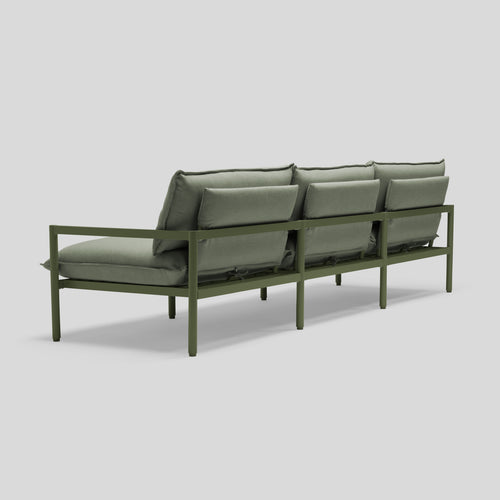 A studio photo of Terra Sofa Olive