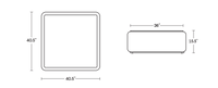 A product dimensions graphic