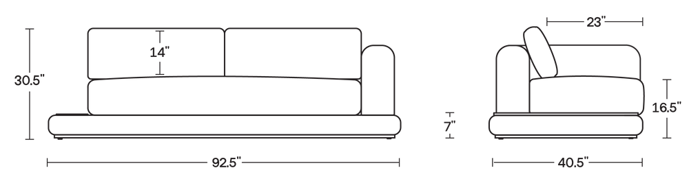 A product dimensions graphic