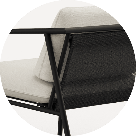 Supportive sling seat base
