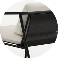 Supportive sling seat base