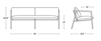 A product dimensions graphic