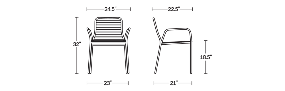 A product dimensions graphic