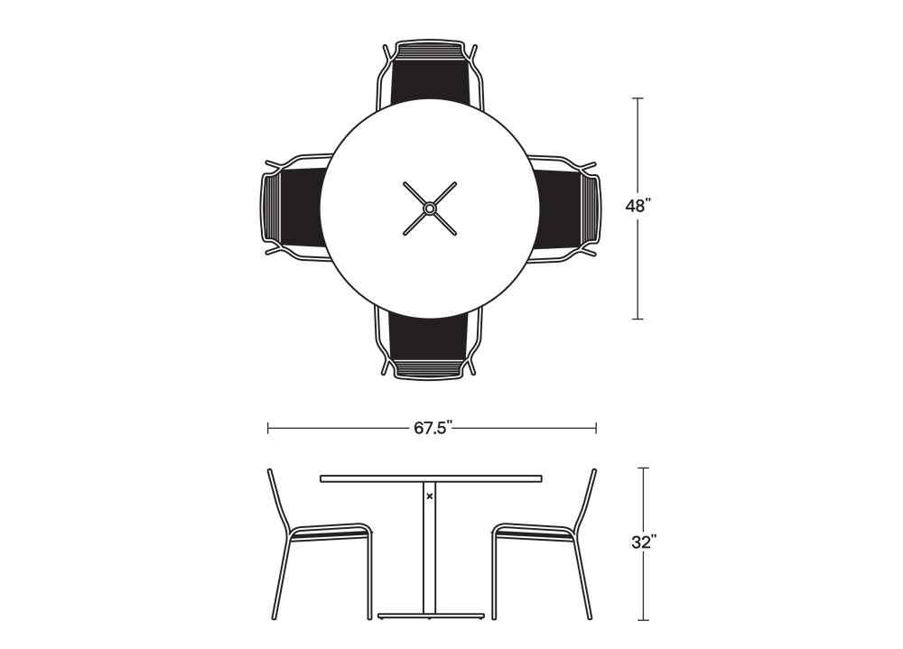 A product dimensions graphic