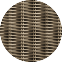 All-weather synthetic rattan