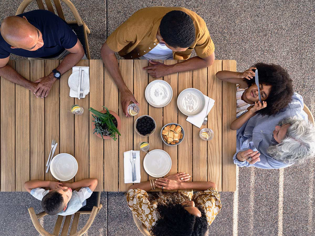 Outdoor dinner party