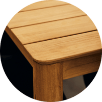 FSC-certified teak