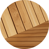 FSC-certified teak