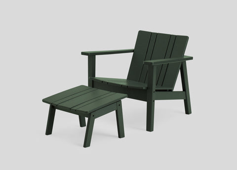 Neighbor Low Chair in Green