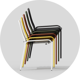 Stackable chairs