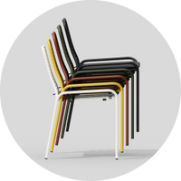 Stackable chairs