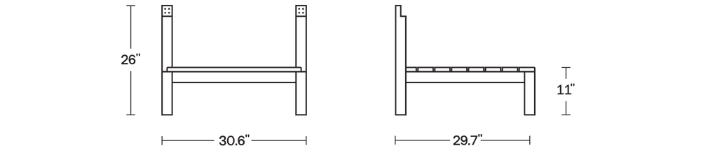 A product dimensions graphic