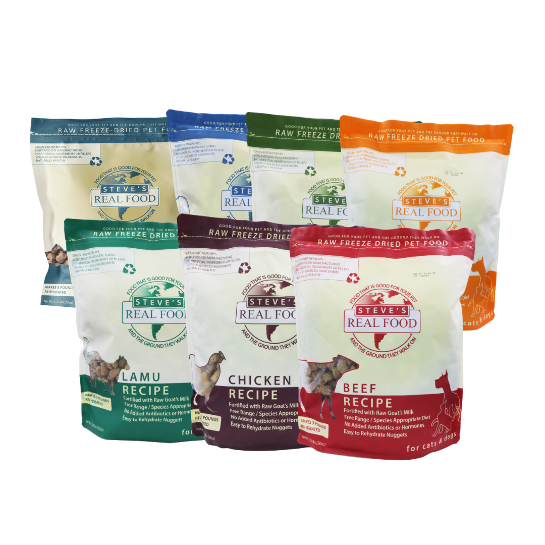 Steve's Real Food | Raw Freeze Dried Pet Food