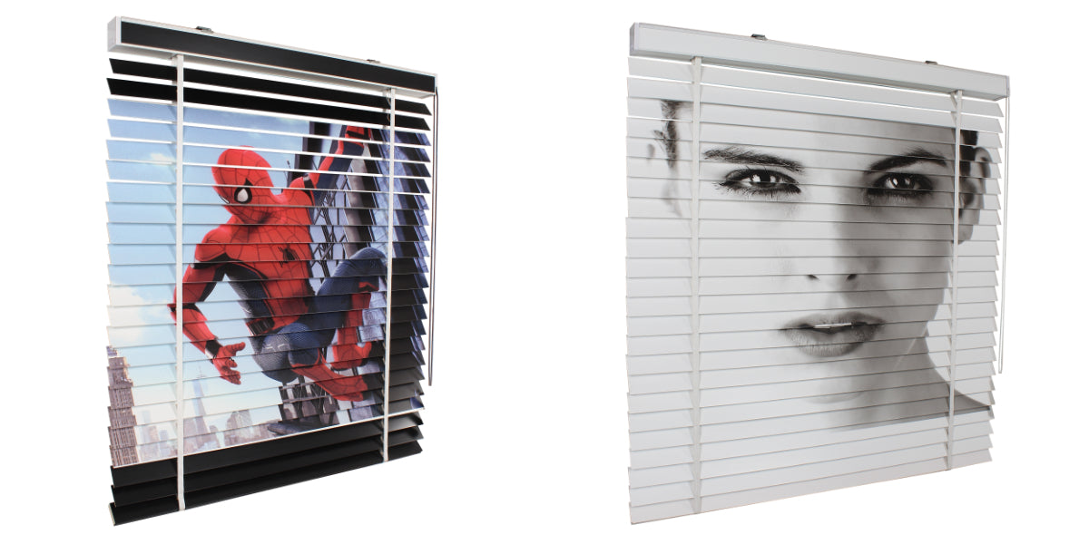 Printed Timber Venetian Blinds