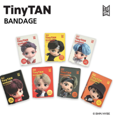 Bts Tiny Tan Bandage K Cutiestar