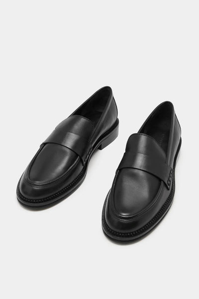 Assembly Label Jada Leather Loafer - Black – Eclectic House
