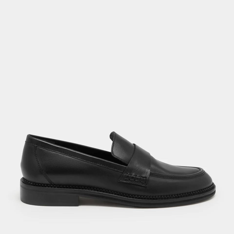 Assembly Label Jada Leather Loafer - Black – Eclectic House
