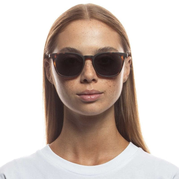 Le Specs Huzzah Sunglasses Polarised - Matte Tort – Eclectic House
