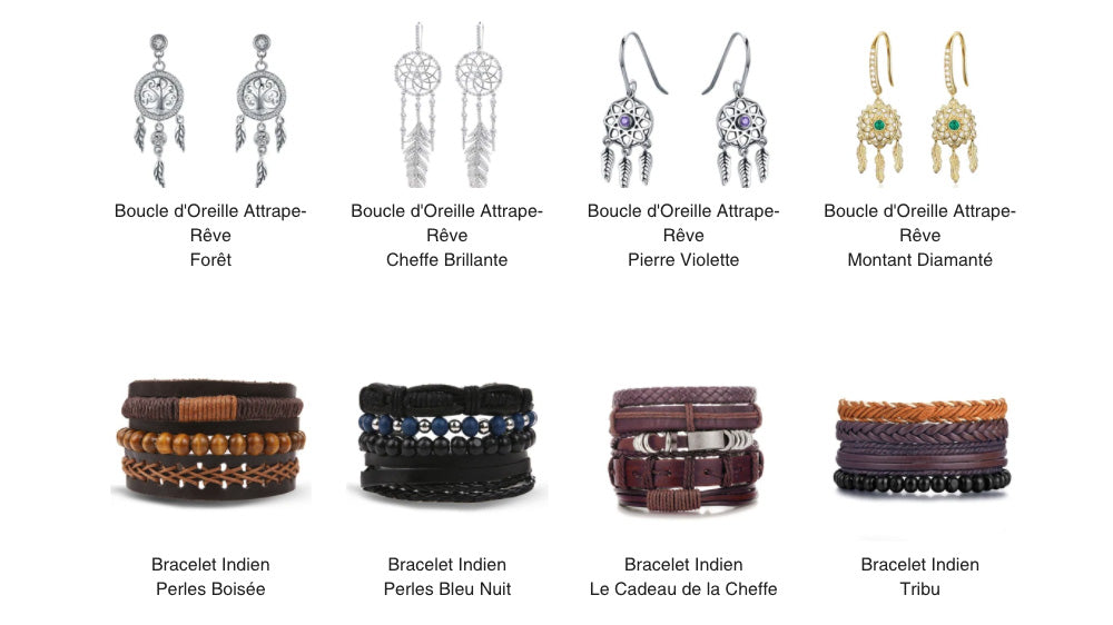 bijoux amerindienne indien