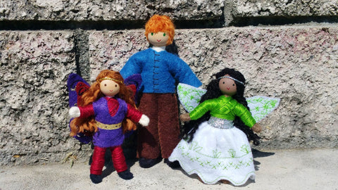 Wildflower toys fairy dolls and dollhouse dolls
