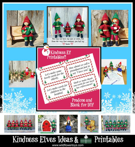 Kindness Elves Ideas and free Printables