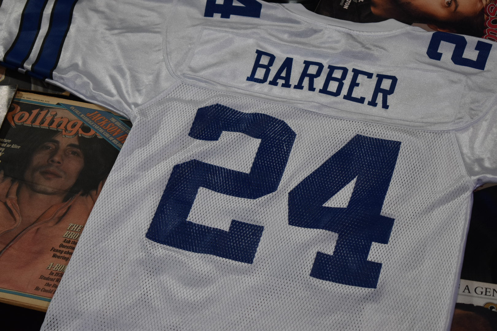 Reebok Nfl Vintage Dallas Cowboys Barber #24 Football Jersey