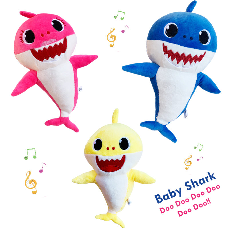 baby shark light up plush