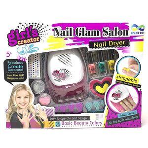 Glam Salon Fun Nail Polish Dryer Kit Girls Manicure Pedicure Glitter Set Buy Online South Africa Awesome Goodies