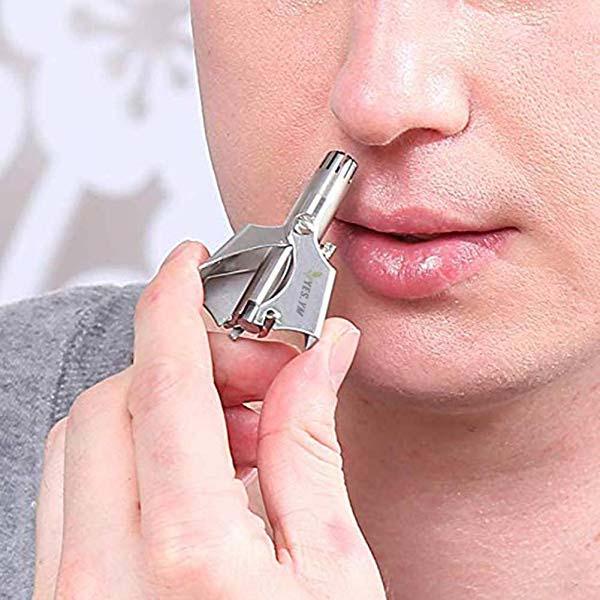 Safe Super Touch Stainless Steel Nose Hair Trimmer Gadgetcab