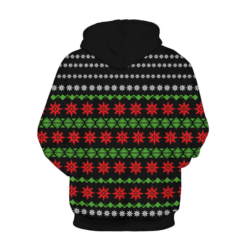 Men's Christmas Costume Hoodies 3D Printing Graphic Pattern Pullover ...