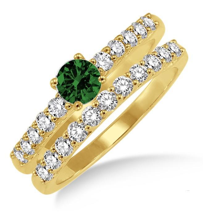 1.5 Carat Emerald \u0026 Diamond Elegant 