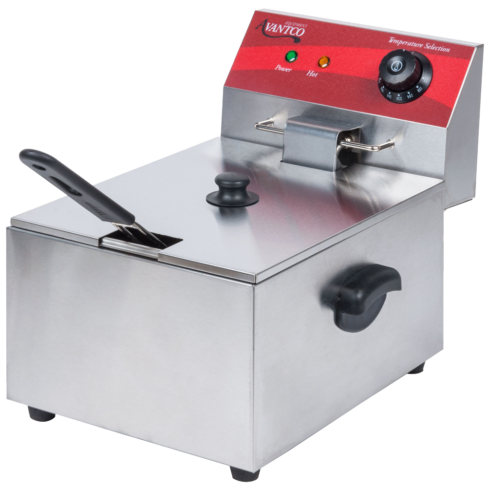 Avantco F102 Electric Countertop Fryer (Dual Tank, 20 lb.)