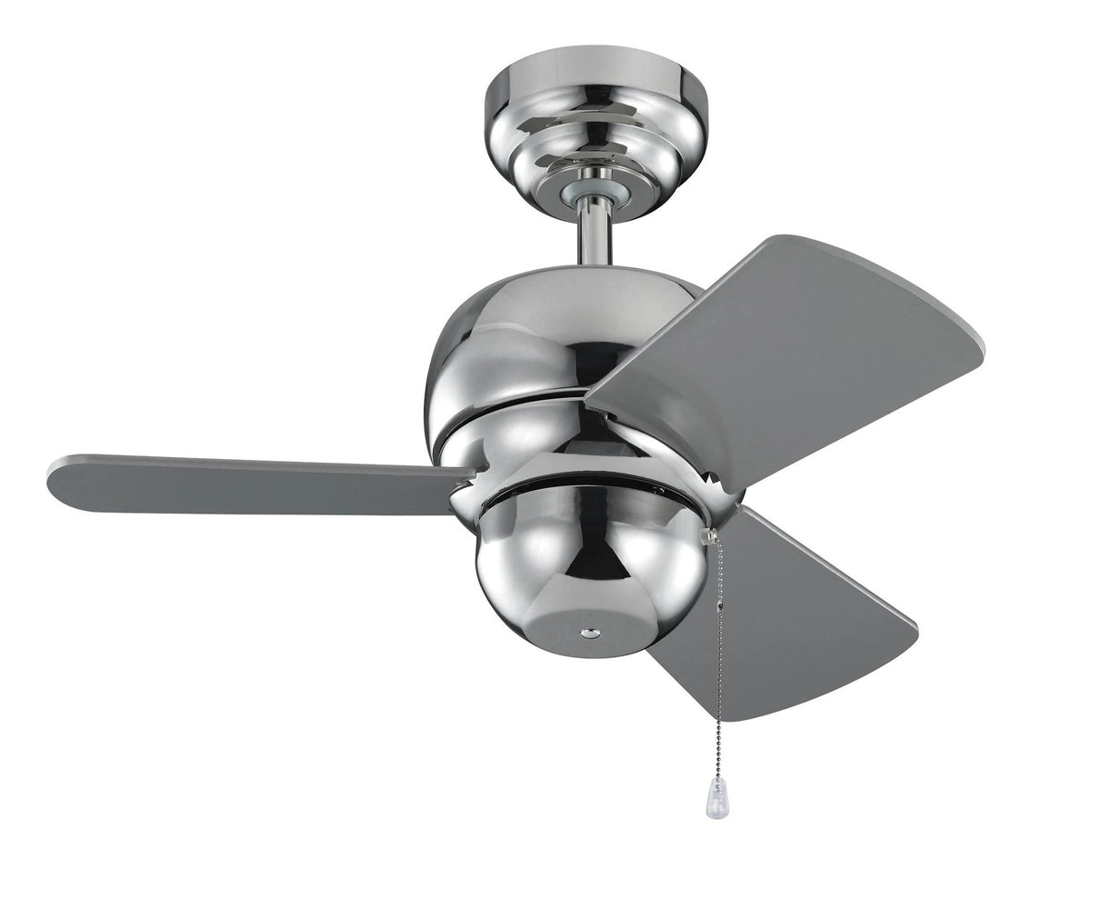 Monte Carlo 3tf24pn Micro 24 Polished Nickel 24 Inch Mini Ceiling