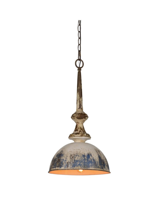 distressed pendant light