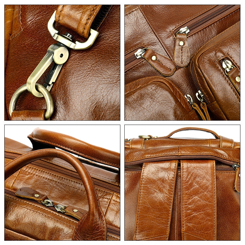 The Traveller Leather Laptop Bag | LAPTOP BAG - Laptop Bags Australia